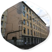 Продается часть здания у метро «Выборгская»